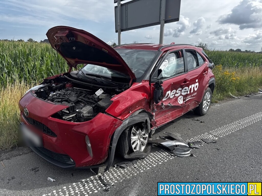 wypadk na bwodnicy opola, sprawca wypadku agresywny, sprawa wypadku skuty przez policje, sprawca wypadku pobił ratowników, wypadek w opolu, sprawca skuty przez policję,