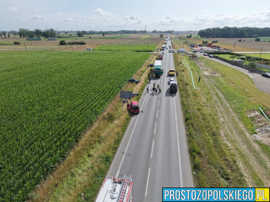 wypadk na bwodnicy opola, sprawca wypadku agresywny, sprawa wypadku skuty przez policje, sprawca wypadku pobił ratowników, wypadek w opolu, sprawca skuty przez policję,