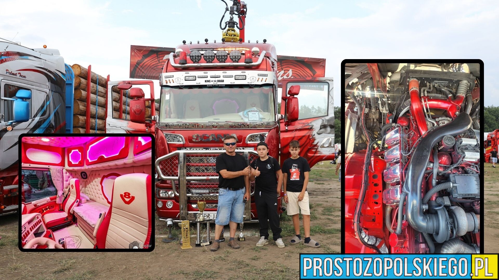 Czterokrotnie nagrodzona Scania V8 R620 zachwyciła publiczność na Master Truck Show 2026