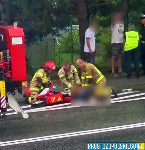 Tragiczny wypadek w Lędzinach. 80-letnia rowerzystka zmarła po potrąceniu przez ciężarówkę