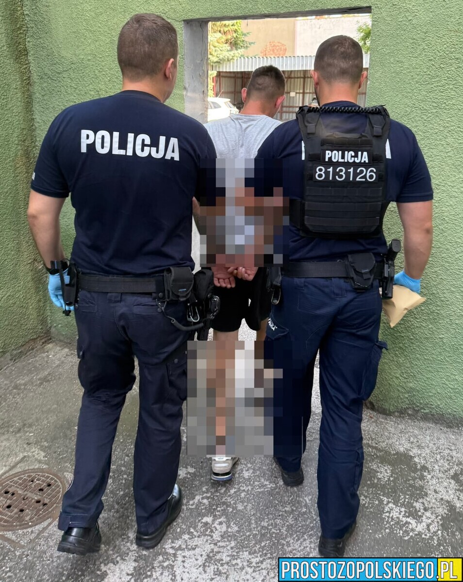 Policjanci szukali nieletniego. Trafili na 35-latka poszukiwanego przez sąd