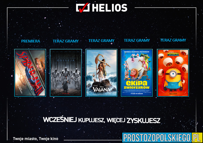 Nowy repertuar kin Helios: sierpień pełen filmowych hitów!