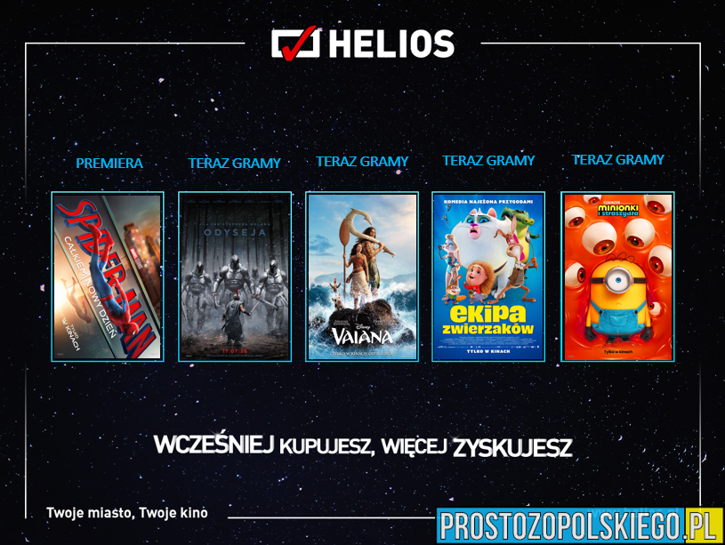 Nowy repertuar kin Helios: sierpień pełen filmowych hitów!