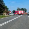 Wypadek na DK11 w Kostowie. Zderzyły się trzy pojazdy, trzy osoby trafiły do szpitala