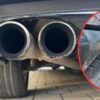 BMW z oponami wystającymi drutami wyjechało na drogę. 20-latek dostał 2000 zł mandatu