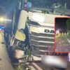 Drzewo runęło przed ciężarówkę na DK46. Kierowca nie miał szans wyhamować