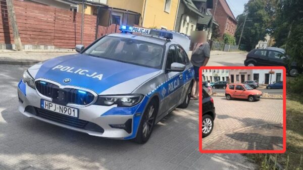 Świadek zauważył pijanego kierowcę. Strażak z OSP Czarnowąsy wkroczył do akcji