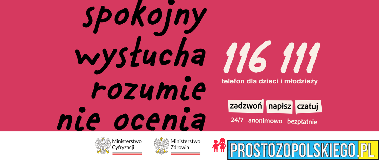 „Jest ktoś taki jak 116 111”. Rusza kampania skierowana do dzieci i młodzieży