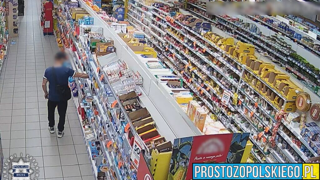 Kradł kawę i słodycze ze sklepu. 41-latek zatrzymany przez brzeskich kryminalnych
