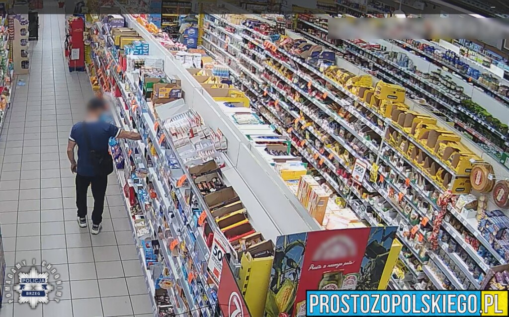 Kradł kawę i słodycze ze sklepu. 41-latek zatrzymany przez brzeskich kryminalnych