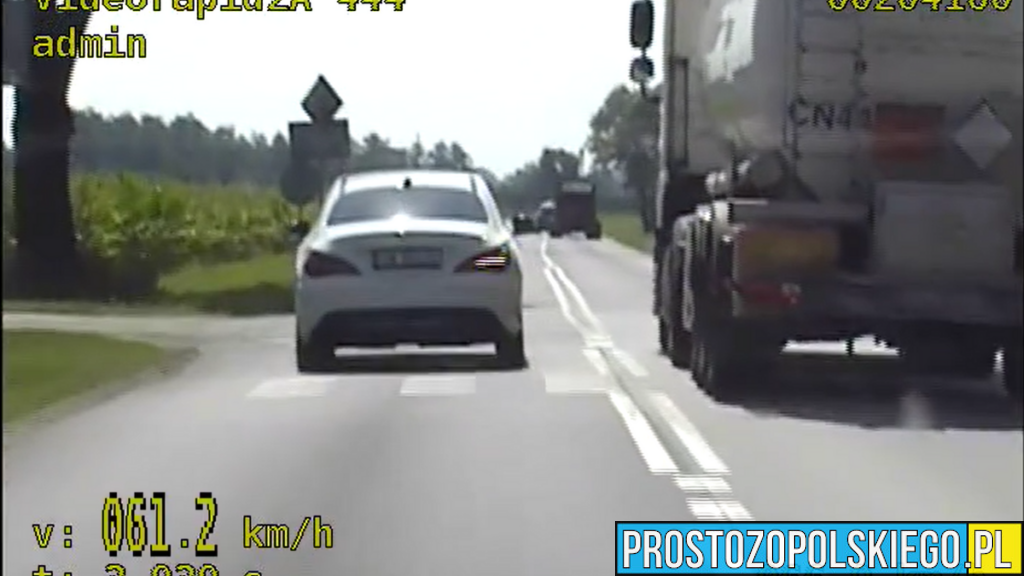 8-latka szalała mercedesem. Wyprzedzała na przejściu dla pieszych i skrzyżowaniu