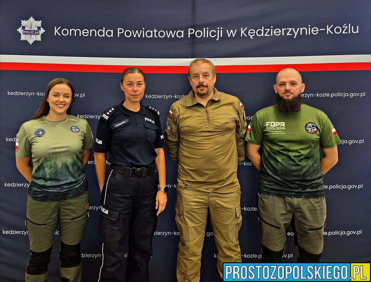 Policja i OPOLSAR będą współpracować. Nowy oddział fundacji w Kędzierzynie-Koźlu