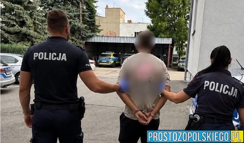 20-latek poszukiwany przez sąd zatrzymany przez policjantów z Namysłowa. Trafił do więzienia