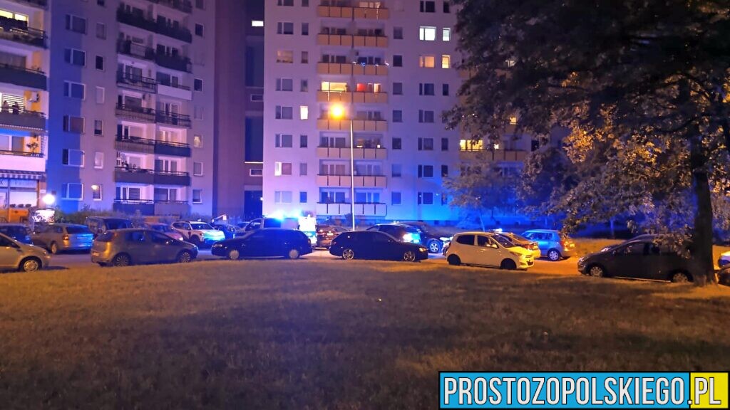 Awantura w bloku w Opolu. Policjanci zatrzymali 38-latka