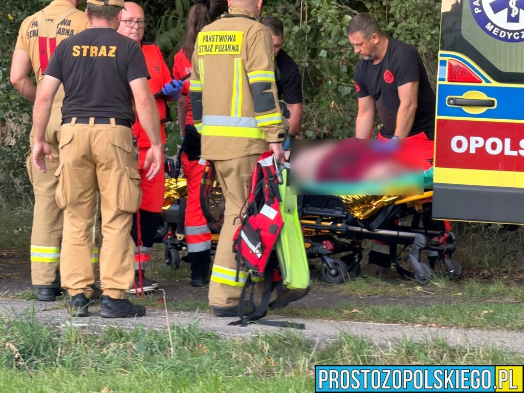 Chwile grozy w Opolu. Kobieta znalazła się w wodzie, na miejsce ruszyła grupa wodno-nurkowa