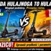 Groźny upadek nastolatka na hulajnodze i nietrzeźwy kierowca. Policja apeluje do rodziców