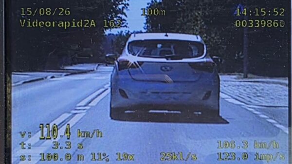 Pędziła 110 km/h w terenie zabudowanym. 22-latka straciła prawo jazdy