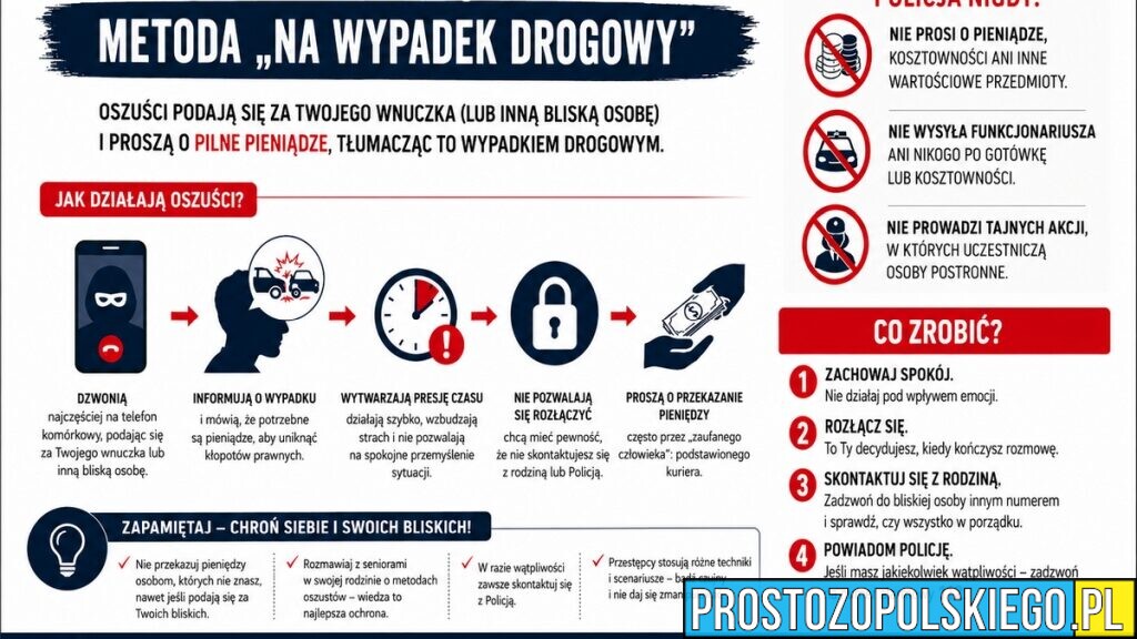 Oszuści znów atakują na Opolszczyźnie. Podszywają się pod bliskich i policjantów