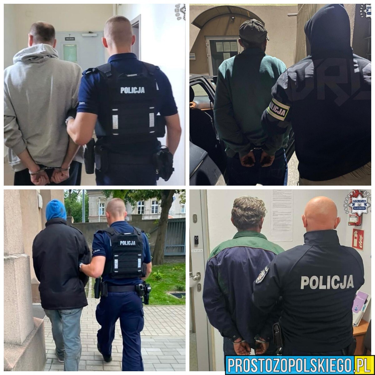 Policjanci zatrzymali pięć osób poszukiwanych. Trafili do więzień i aresztu