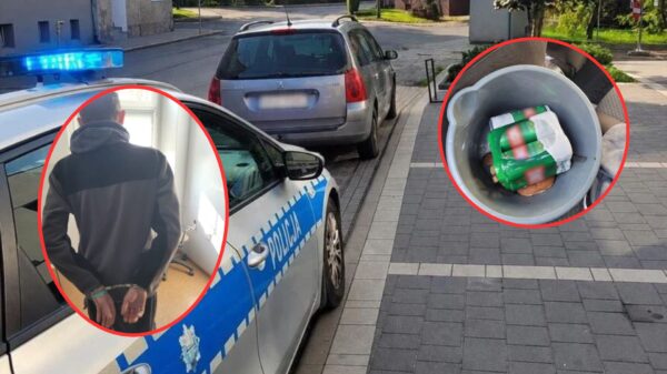 Miał ponad 2,5 promila i był poszukiwany w Czechach. Zatrzymali go policjanci