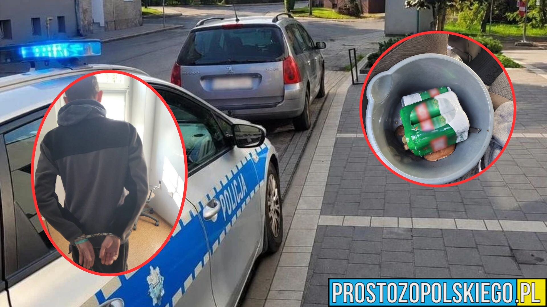 Miał ponad 2,5 promila i był poszukiwany w Czechach. Zatrzymali go policjanci