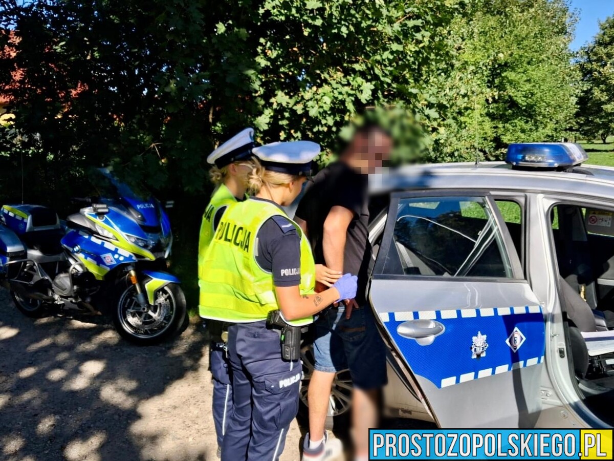 Jechał z synem na rozpoczęcie roku. Nie miał prawa jazdy, był po alkoholu i przekroczył prędkość