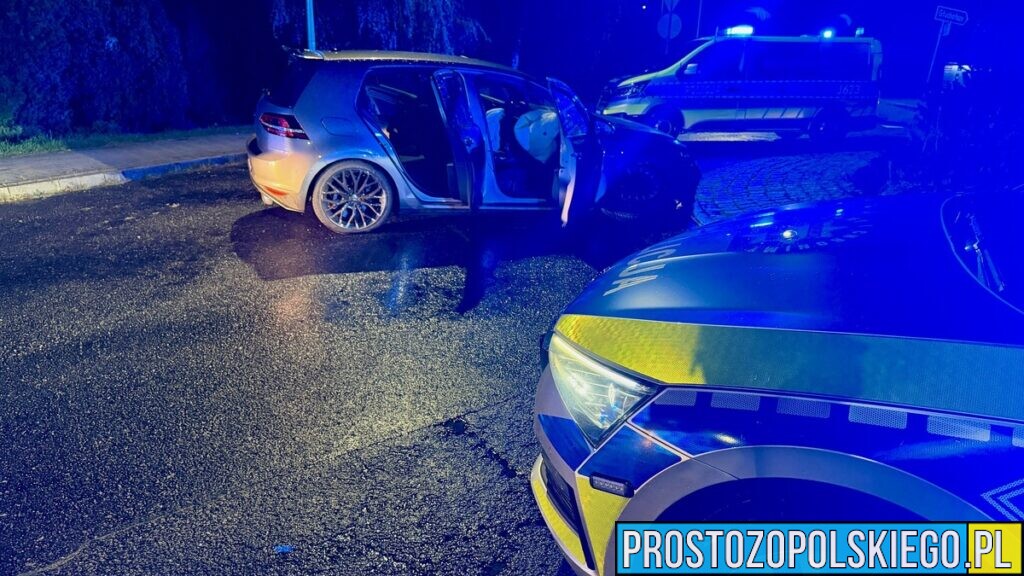3 promile, latarnia i samochód w rowie. Niebezpieczny weekend na drogach powiatu nyskiego