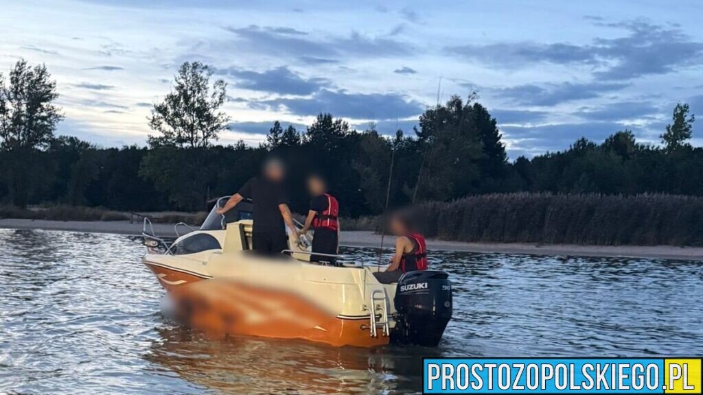 Pijany sternik na Jeziorze Dużym w Turawie. Miał blisko 1,5 promila