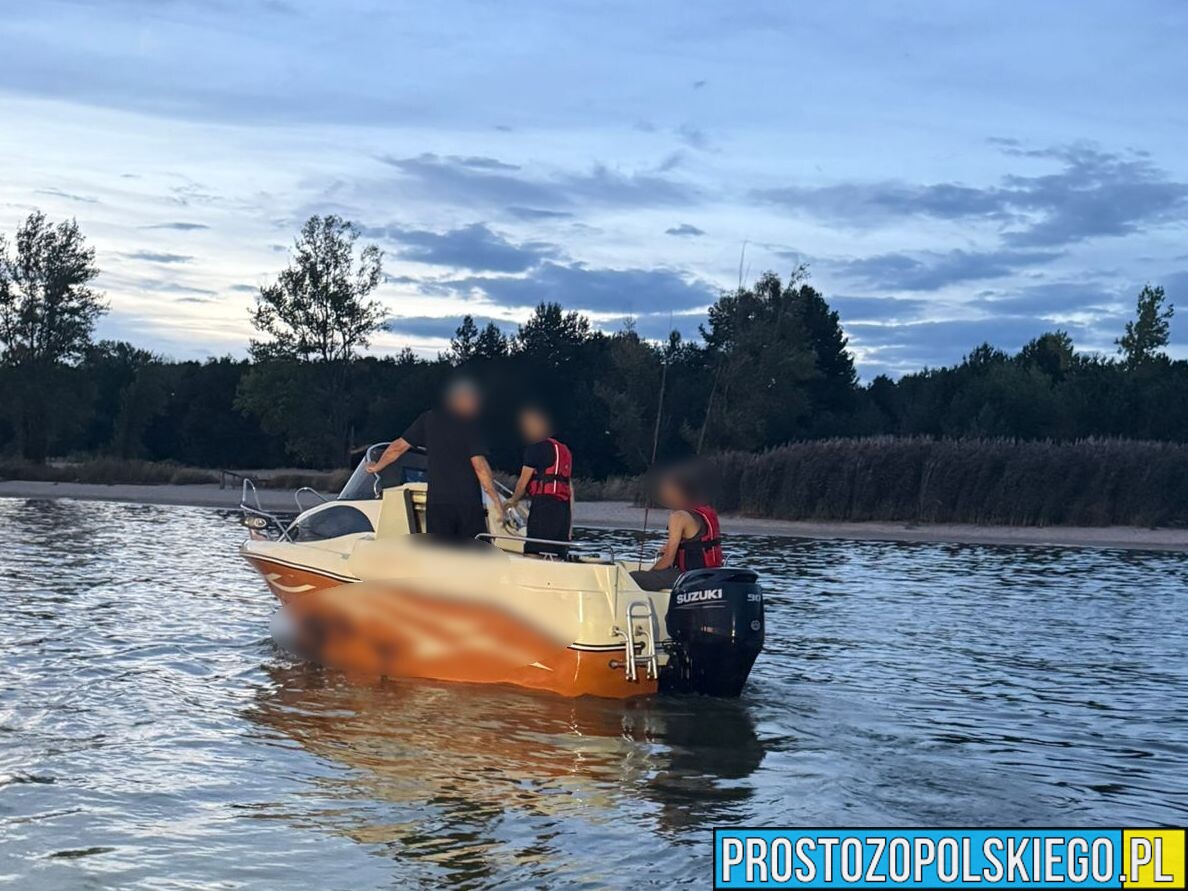Pijany sternik na Jeziorze Dużym w Turawie. Miał blisko 1,5 promila