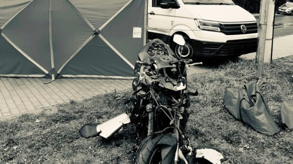 Tragiczny wypadek w Namysłowie. Nie żyje 27-letni motocyklista
