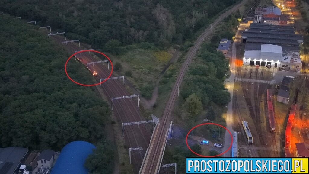Tragiczne zdarzenie na torach w Kędzierzynie-Koźlu. Nie żyje 26-letni mężczyzna