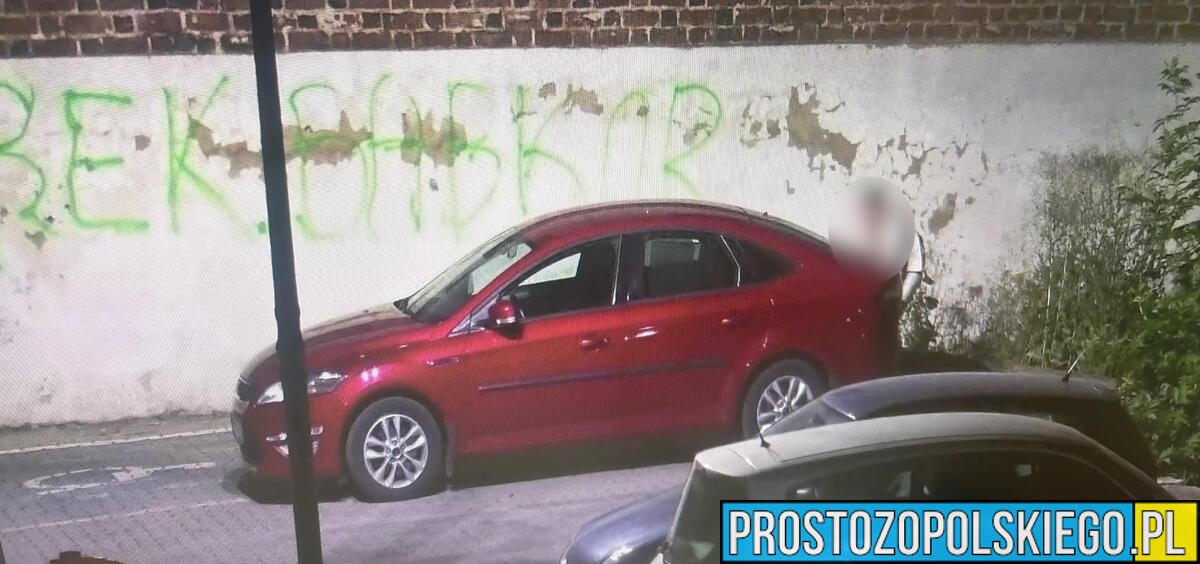 37-latka pomalowała graffiti na budynku parafii w Kluczborku. Sprawa trafi do sądu
