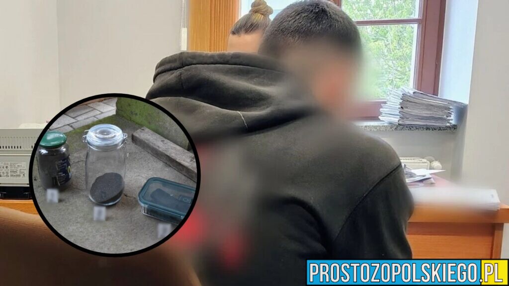 Podejrzany o wytwarzanie prochu w garażu. 22-latek z powiatu brzeskiego zatrzymany