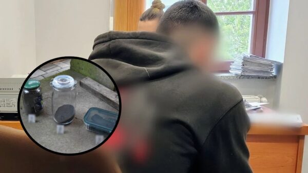 Podejrzany o wytwarzanie prochu w garażu. 22-latek z powiatu brzeskiego zatrzymany