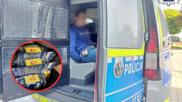 Policjant na urlopie ruszył w pościg za złodziejem. Wspólnie z kolegą zatrzymali 32-latka