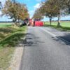 Śmiertelny wypadek na DW454. Droga między Biestrzykowicami a Świerczowem zablokowana