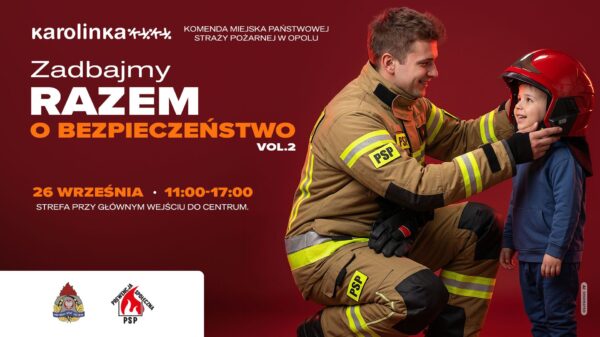 Strażacy, pierwsza pomoc i lekcje bezpieczeństwa. W CH Karolinka rusza 2. edycja akcji