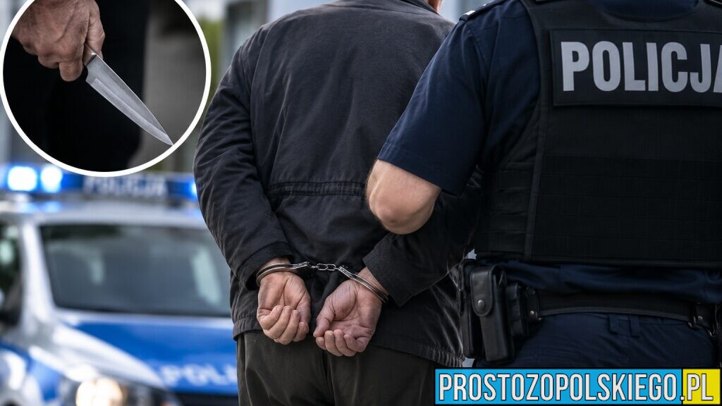 70-latek z Opola miał grozić ludziom z nożem w ręku. Trafił do aresztu