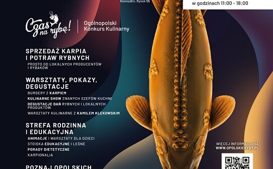 Wojewódzkie Święto Karpia Opolskiego już 2–4 października w Niemodlinie. Prosto z Opolskiego patronem medialnym
