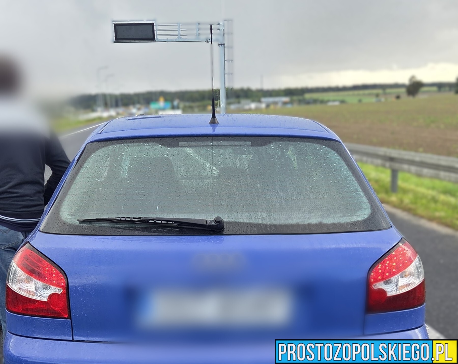 Wjechał audi na miejsce śmiertelnego wypadku. Miał pół promila alkoholu