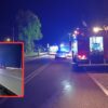 Motocykl uderzył w bariery w Bodzanowicach. Dwie osoby trafiły do szpitala