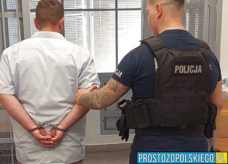Poszukiwany listem gończym zatrzymany przez policjantów z Kietrza. Odbędzie rok więzienia