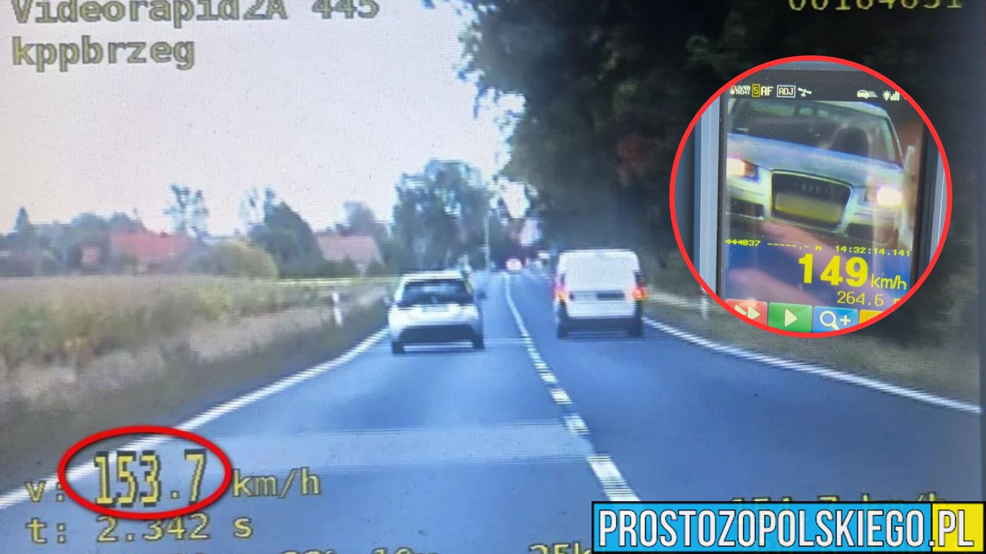 24-latek chciał się pościgać na DK94. Stracił prawo jazdy