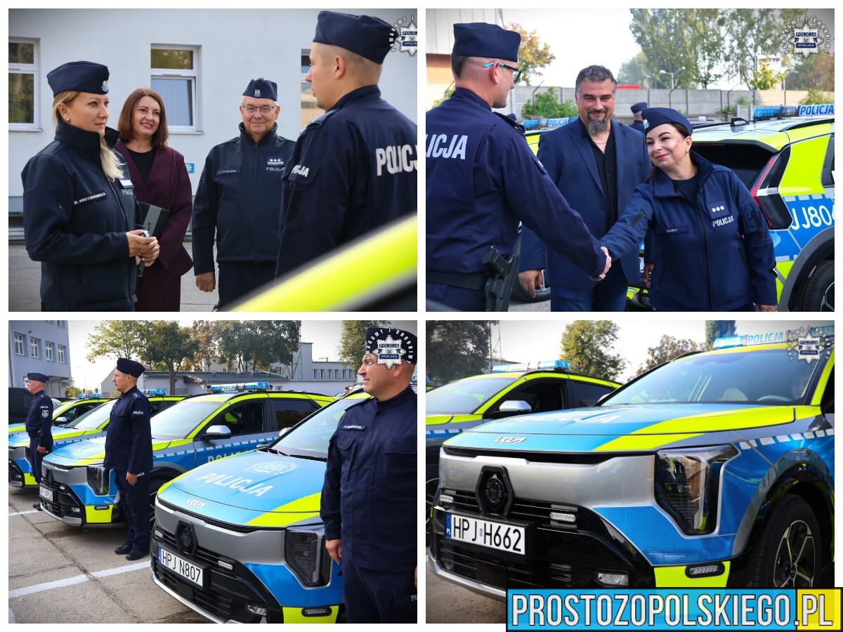 15 nowych hybrydowych radiowozów dla opolskiej policji. Zakup kosztował ponad 2,3 mln zł