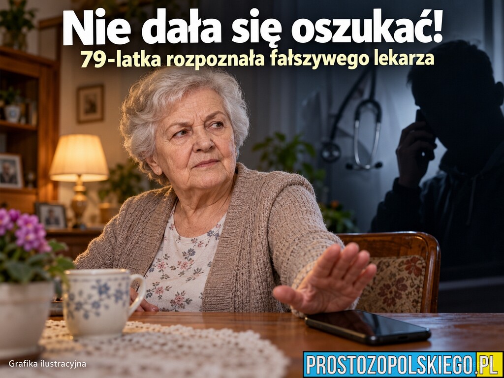 Oszuści straszyli ją śmiercią córki. 79-latka z powiatu krapkowickiego nie dała się oszukać