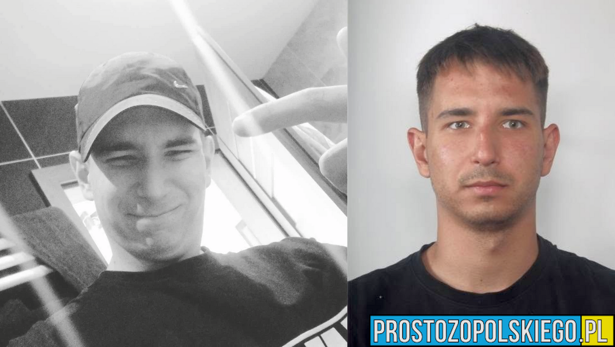 Damian Piechota poszukiwany listami gończymi. Opolska policja prosi o pomoc