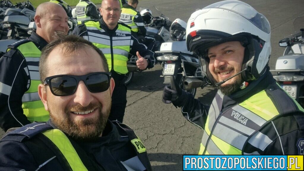 Slalomy, zakręty i awaryjne hamowanie. Policjanci z Nysy trenowali na motocyklach