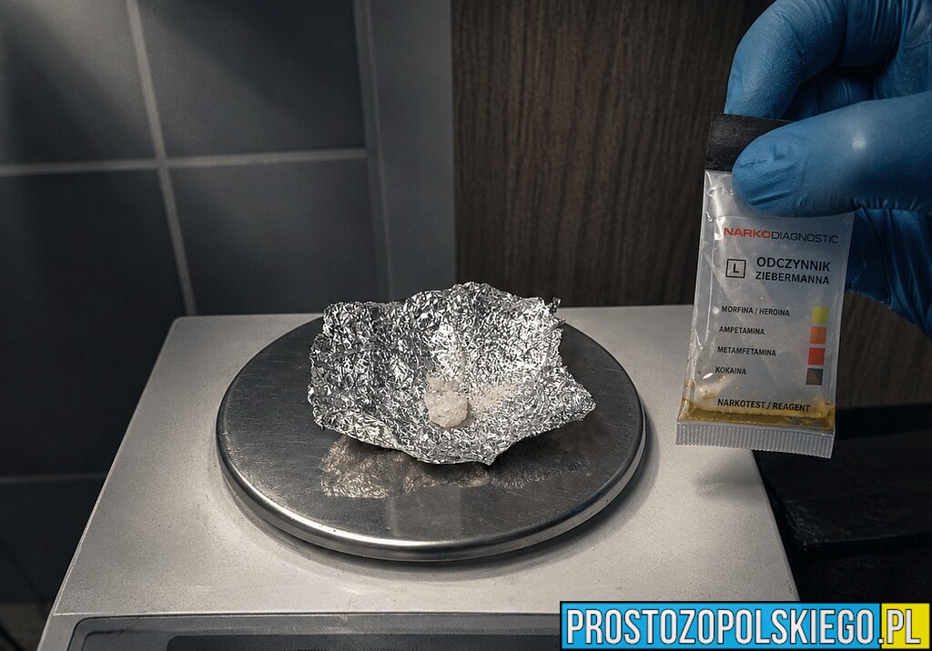 Kierował mimo sądowego zakazu. Policjanci znaleźli przy 42-latku narkotyki
