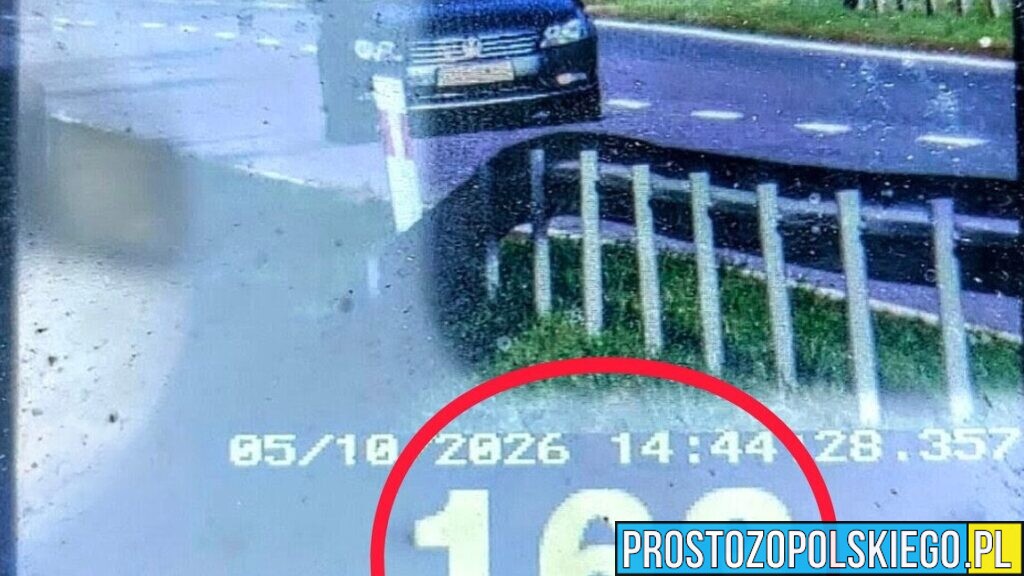 Jechał 163 km/h na DW426. 33-latek stracił prawo jazdy na trzy miesiące