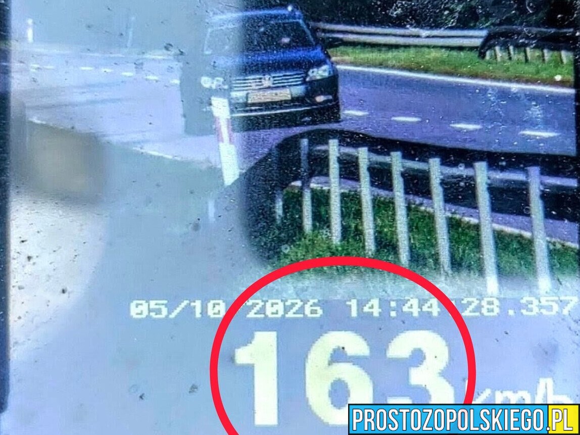 Jechał 163 km/h na DW426. 33-latek stracił prawo jazdy na trzy miesiące